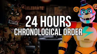 BEATING ALL FNAF GAMES IN 24 HOURS IN CHRONOLOGICAL ORDER