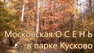 Московская осень в парке Кусково