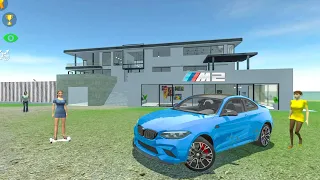 Car Simulator 2 | Fully Upgraded BMW M2 with Blueprints | Top Speed | OG Mansion | Android Gameplay