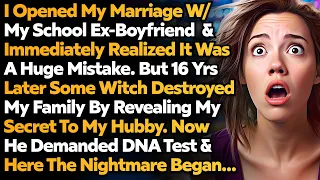 My Hubby Caught Me Cheating w/ My School Friend - Demands A DNA Test & Filed For Divorce