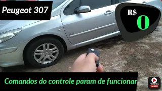 Comandos do controle e painel param de funcionar (RESOLVIDO) - Peugeot 307