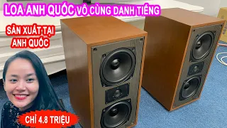 Loa ANH QUỐC Cực Kỳ Sang Trọng, Made in England cực hay, mà chỉ có 4.8 Triệu thôi Mission Cyrus 782