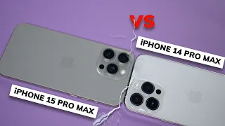 iPhone 15 Pro Max vs iPhone 14 Pro Max - Porównanie