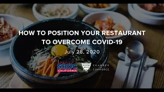 Beverly Hills Chamber of Commerce | How to Position Your Restaurant to Overcome COVID-19 Webinar