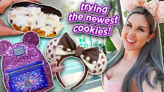 CUTE NEW MERCH at World of Disney | BREAKFAST, TREATS & Ice Cream Hack! Disneyland Food Vlog