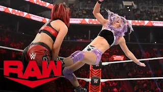 Candice LeRae vs. Bayley: Raw, Oct. 10, 2022