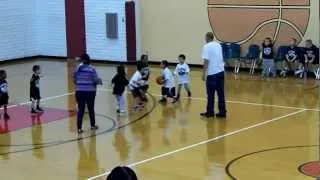 Isaac's 1st Basketball Game