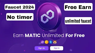 Free faucet claim | faucet claim 2024 | unlimited faucet claim no timer