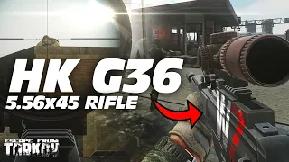 The NEW HK G36 5.56x45 RIFLE in TARKOV | Animations / Gameplay