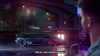 I drove a Murcielago SV in the second mission... | NFS Heat