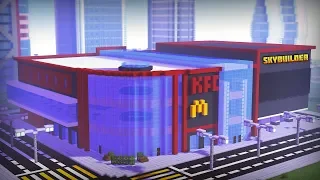 Строим Торговый Центр в Майнкрафте! | Time Lapse