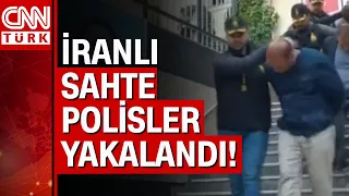 İranlı sahte polisleri araç kamerası kayıtları yakalattı