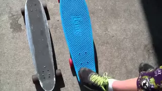 New School Vs Old School Skateboards - Penny Nickel