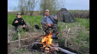 Рыбалка с Сыном,КАРАСЬ начало..Часть 3 заключительная..