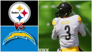 Steelers vs Chargers Simulation (Madden 25 Rosters)
