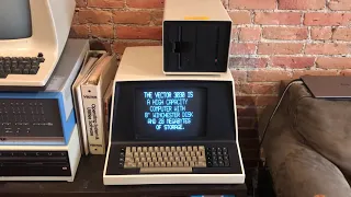 1980 Vector Graphic 3 VIP Computer - Boots from original 5mb hard disk!