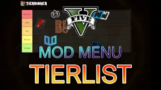 GTA V Mod menu TIERLIST updated [2023]