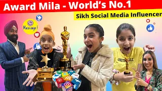 Phir Se Award Mila - World's No. 1 Sikh Social Media Influencer | RS 1313 VLOGS | Ramneek Singh 1313