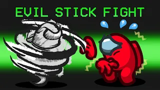 Evil Stick Fight in Among Us