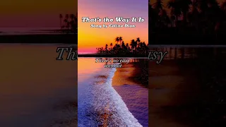 That's the Way It Is - Song by Celine Dion                             #shorts #shortvideo | lyrics