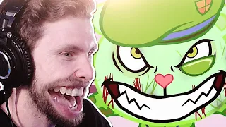 VAPOR REACTS TO HAPPY TREE FRIENDS EPISODE 2!