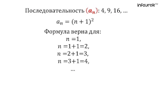 Метод математической индукции  Алгебра 9 класс  Углубленное изучение