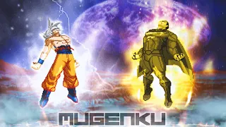 What if Master Ultra Instinct Goku meets Superman Prime One Million in MUGEN