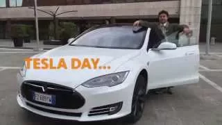 Tesla P85D Autronica Prova su Strada