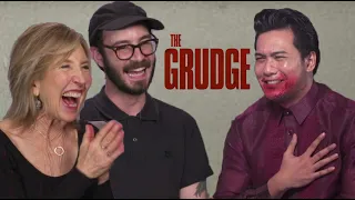 Lin Shaye and Nicolas Pesce PRANKED ME! (The Grudge Exclusive Interview)