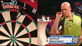 2018 Dutch Darts Masters Semi Final Gurney vs van Gerwen