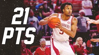 Moses Moody Full Highlights vs ACU 12.22.20 | 21 Points, Projected Lottery Pick