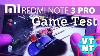 Xiaomi Redmi Note 3 Pro. Тест игр.