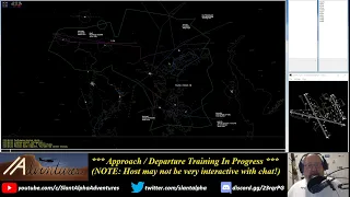 [ VATSIM ATC TRAINING ] yet more Approach / Departure training at the virtual Potomac TRACON!