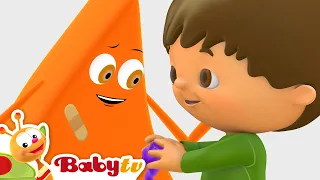 🔺 Seesaw with Charlie & the Shapes​🔻​ Shapes for Toddlers | Cartoons @BabyTV