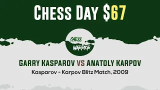 Garry Kasparov vs Anatoly Karpov | Kasparov - Karpov Blitz Match, 2009