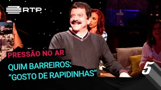 Quim Barreiros: “Gosto de rapidinhas” | 5 Para a Meia-Noite | RTP