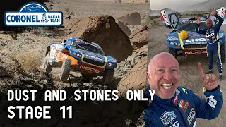 Only DUST and STONES in stage 11 | Dakar 2024