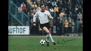 Franz Beckenbauer vs AC Milan 1968 Cup Winners Cup Semi Final 1st Leg (All Touches & Actions)