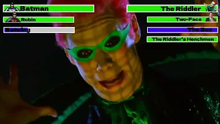 Batman Forever (1995) Final Battle with healthbars (1/4)