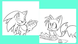 Tails Wants Mint Chip Ice Cream (Sonic Comic Dub)