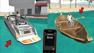 Finding Epic Hidden Boats in Indian Bike Driving 3D || indian bike driving 3d new update