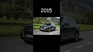 AUDI Q7 Evolution(2005-20??) #shorts