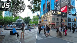 Berczy Park & Victoria Street | Downtown Toronto Walk (July 2022)