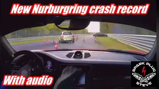 Fastest crash ever recorded at nurburgring