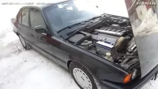 BMW E34 525 Тест драйв Anton Avtoman