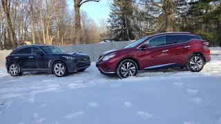 Nissan Murano  in the Snow| Winter Driving Series