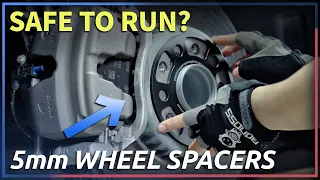It's Safe to Install 5mm Wheel Spacers? |BONOSS Mercedes-Benz C-Class 2022 W206 Modified(bloxsport)