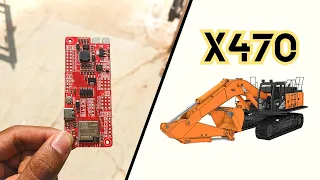 Electronics for the 3D printed Excavator - #X470