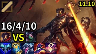 Viktor Mid vs Akali - KR Master | Patch 11.10