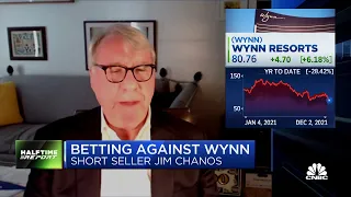 We don’t think Wynn Resorts is cheap, says short seller Jim Chanos